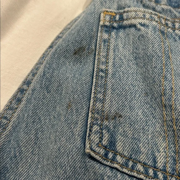 Free People Levi’s overalls with holes - Picture 3 of 6